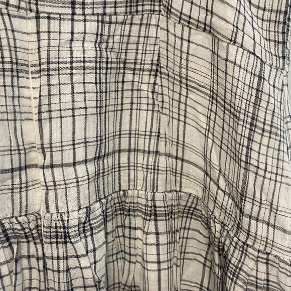 Donna Morgan Linen Blend Fit and Flare Dress Size 8 - Picture 4 of 6